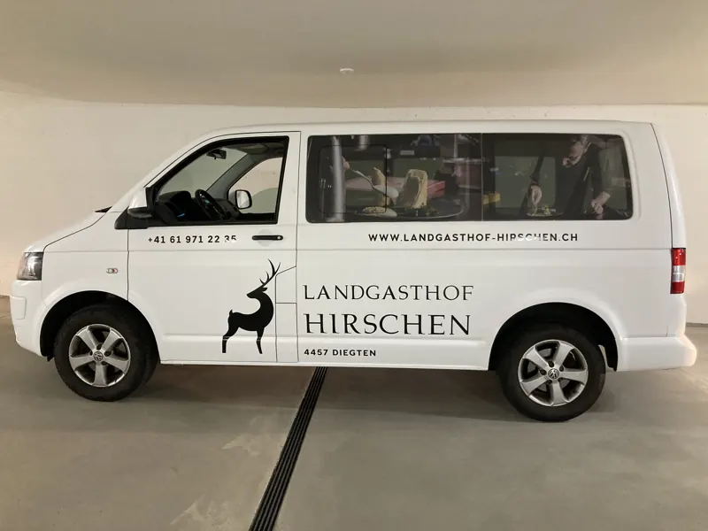 VW-Bus – Landgasthof Hirschen