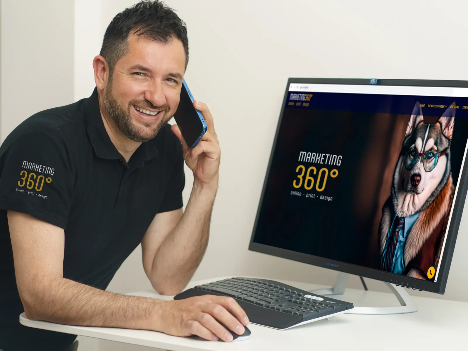 George Ivanov, Geschäftsleitung Marketing 360° GmbH in Möhlin