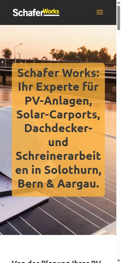 Schafer Works AG auf dem Handy