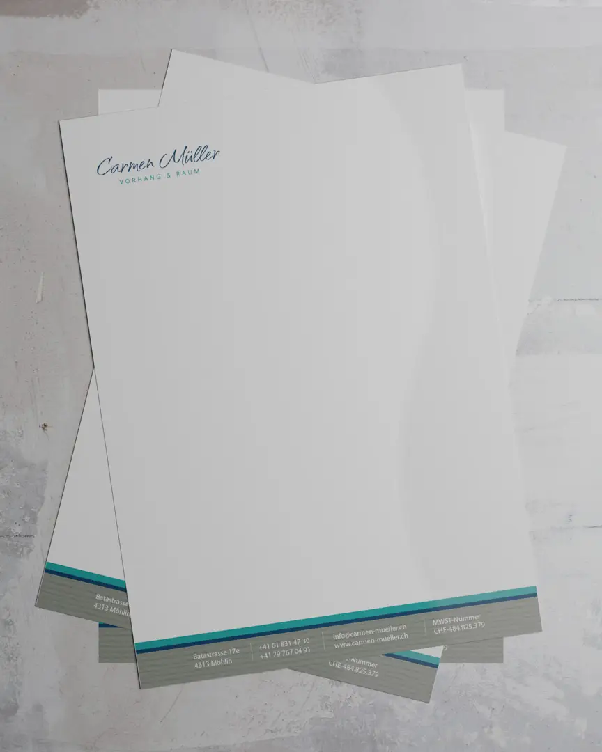 Briefpapier Design - Marketing-360°
