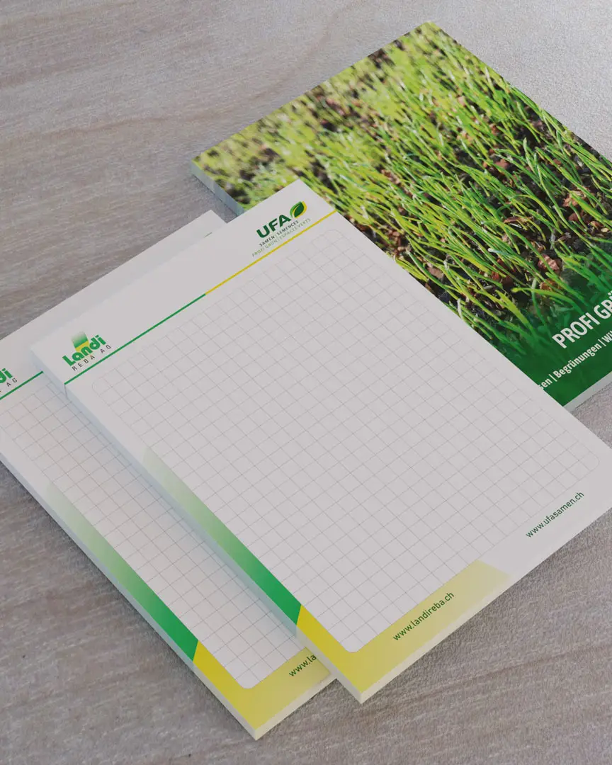 Landi - Notizblock Design - Marketing-360°