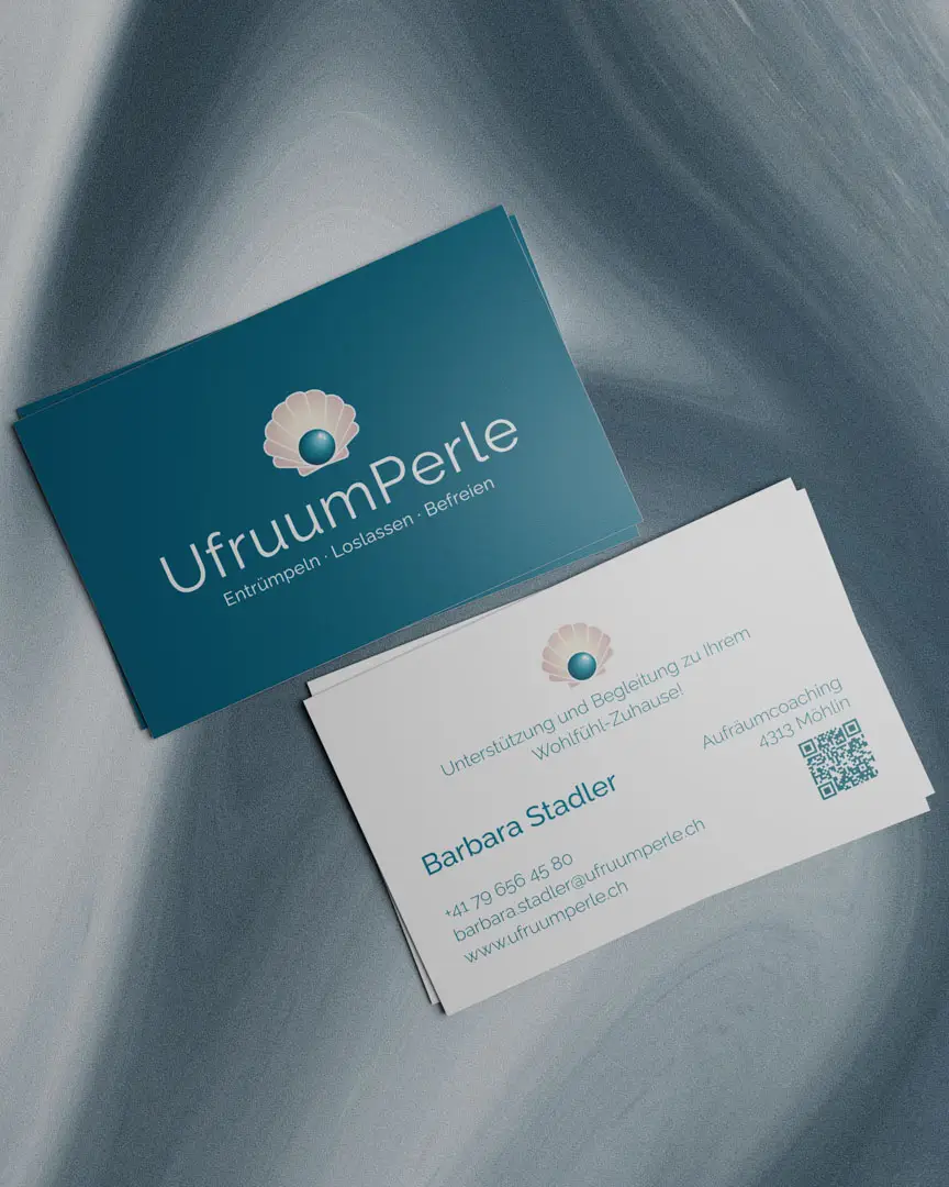 Ufruum Perle - Visitenkarten Design - Marketing-360°