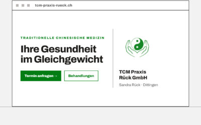 Eine Website so ruhig wirkt, wie die Praxis selbst. 🌿